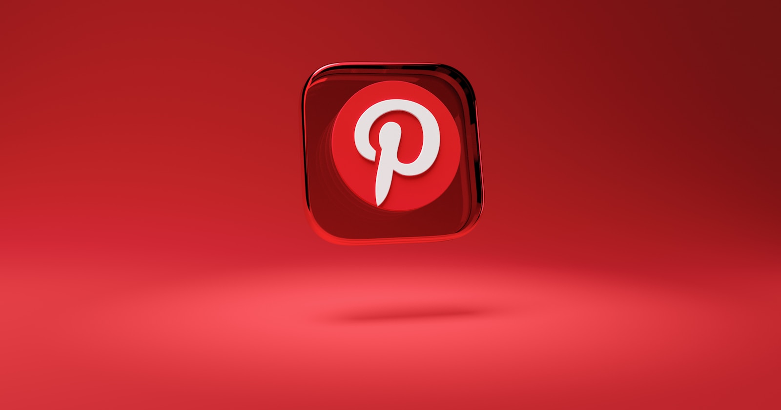 a red square button with a pin on it — featured photo for Pinterest SEO Guide for Businesses: Complete Strategy to Drive Traf