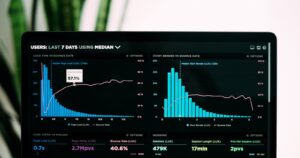 graphs of performance analytics on a laptop screen — featured photo for Core Web Vitals Optimization Guide (Unsplash)